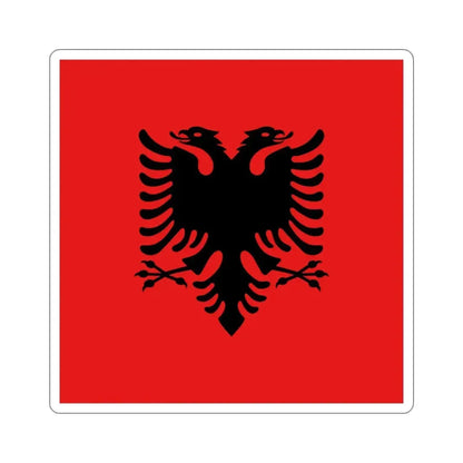 Flag of the President of Albania 1992 to 2002 STICKER Vinyl Die-Cut Decal - The Sticker Space