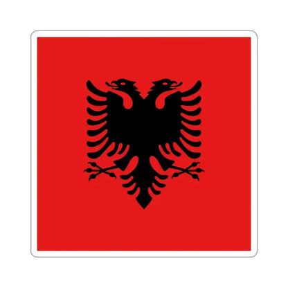 Flag of the President of Albania 1992 to 2002 STICKER Vinyl Die-Cut Decal - The Sticker Space