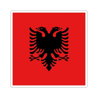Flag of the President of Albania 1992 to 2002 STICKER Vinyl Die-Cut Decal - The Sticker Space