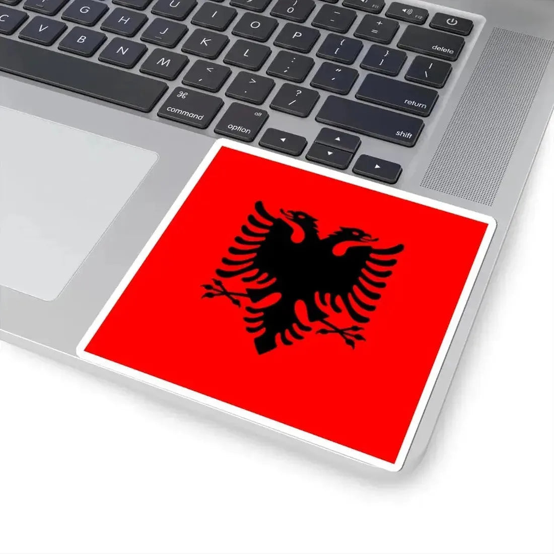 Flag of the President of Albania 2002-2014 (Albania) STICKER Vinyl Kiss-Cut Decal - The Sticker Space
