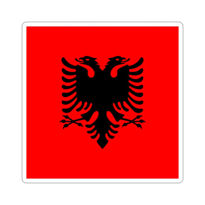 Flag of the President of Albania 2002 to 2014 STICKER Vinyl Die-Cut Decal-2 Inch-The Sticker Space