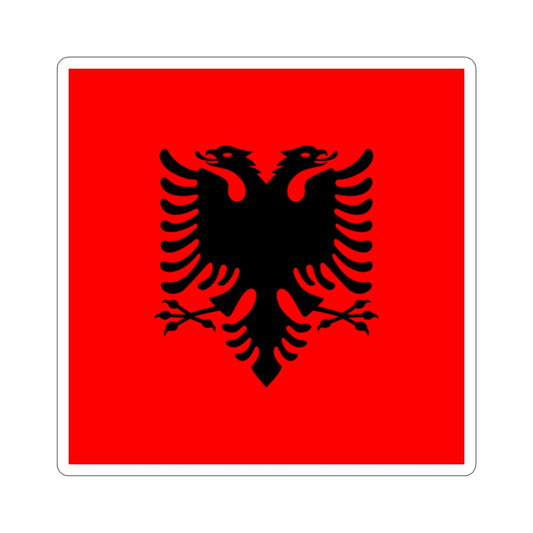 Flag of the President of Albania 2002 to 2014 STICKER Vinyl Die-Cut Decal-2 Inch-The Sticker Space