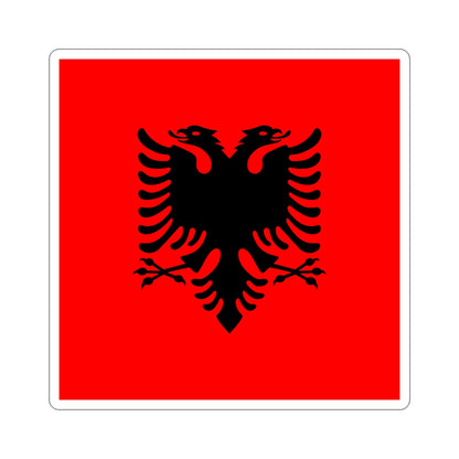 Flag of the President of Albania 2002 to 2014 STICKER Vinyl Die-Cut Decal-6 Inch-The Sticker Space