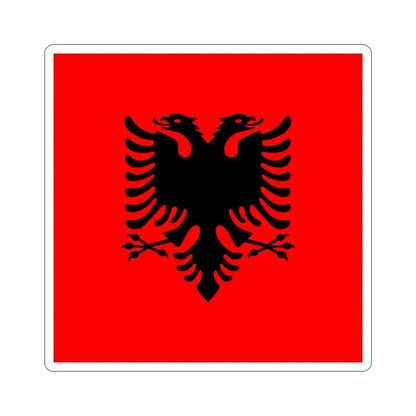 Flag of the President of Albania 2002 to 2014 STICKER Vinyl Die-Cut Decal 6 Inch - The Sticker Space