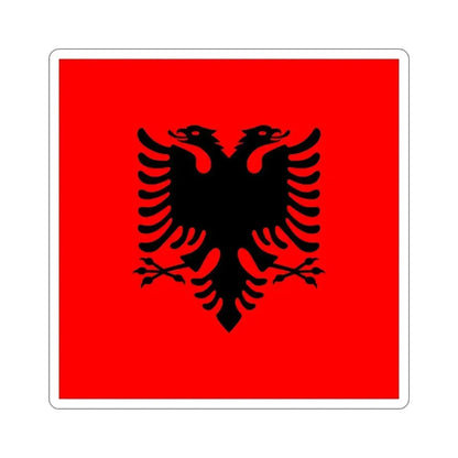 Flag of the President of Albania 2002 to 2014 STICKER Vinyl Die-Cut Decal - The Sticker Space