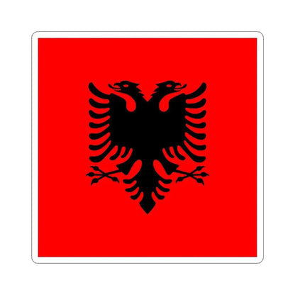 Flag of the President of Albania 2002 to 2014 STICKER Vinyl Die-Cut Decal - The Sticker Space