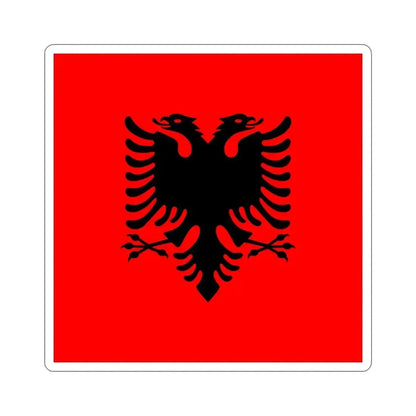 Flag of the President of Albania 2002 to 2014 STICKER Vinyl Die-Cut Decal - The Sticker Space
