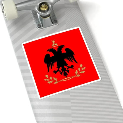 Flag of the President of Albania (Albania) STICKER Vinyl Kiss-Cut Decal - The Sticker Space