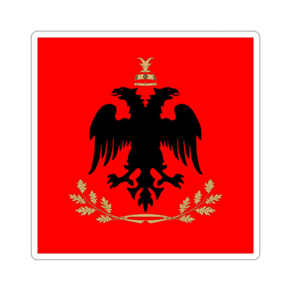 Flag of the President of Albania STICKER Vinyl Die-Cut Decal-2 Inch-The Sticker Space