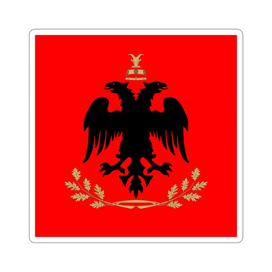 Flag of the President of Albania STICKER Vinyl Die-Cut Decal-6 Inch-The Sticker Space