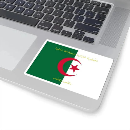 Flag of the President of Algeria (Algeria) STICKER Vinyl Kiss-Cut Decal - The Sticker Space