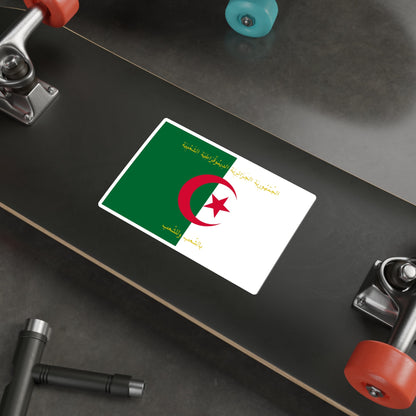 Flag of the President of Algeria STICKER Vinyl Die-Cut Decal-The Sticker Space