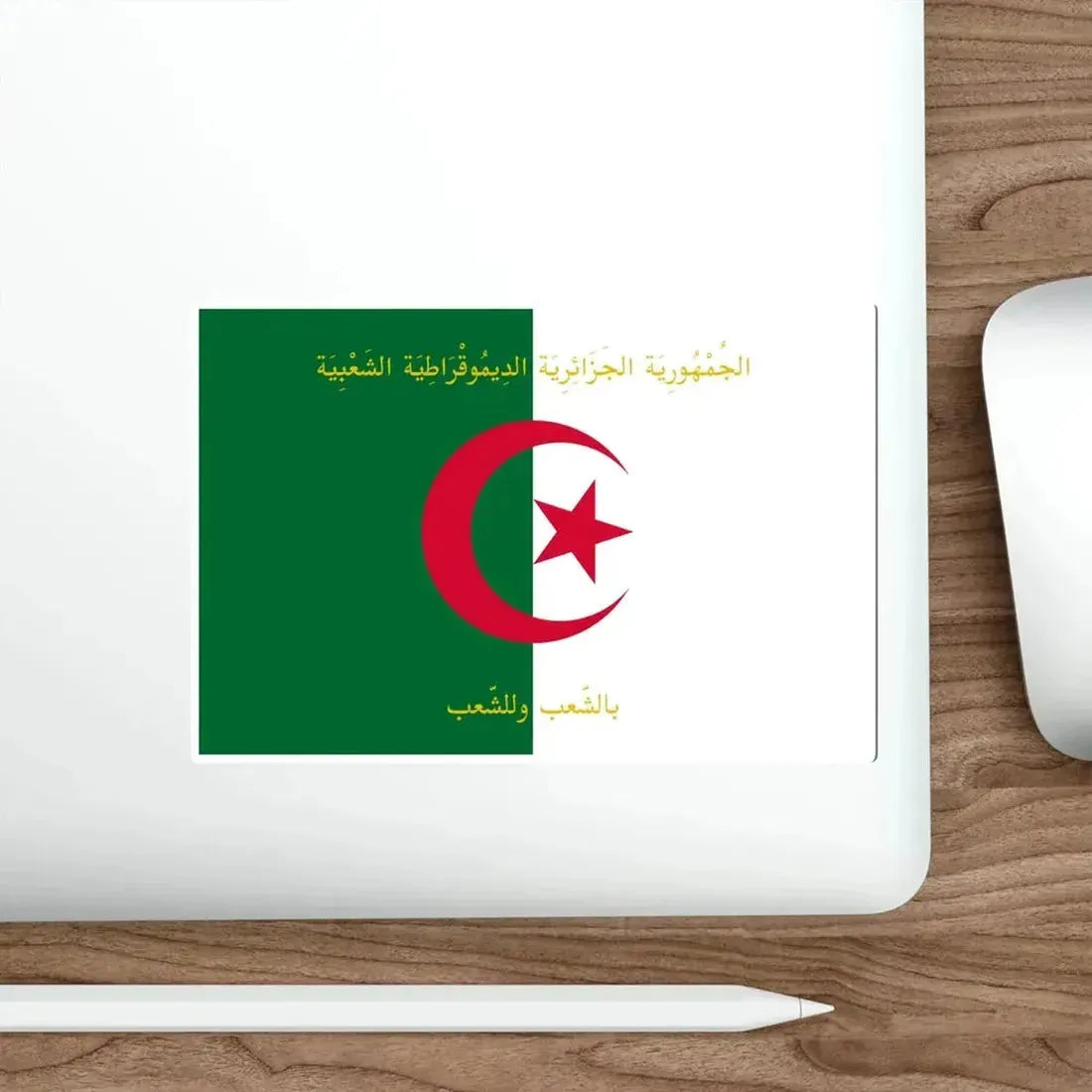 Flag of the President of Algeria STICKER Vinyl Die-Cut Decal - The Sticker Space