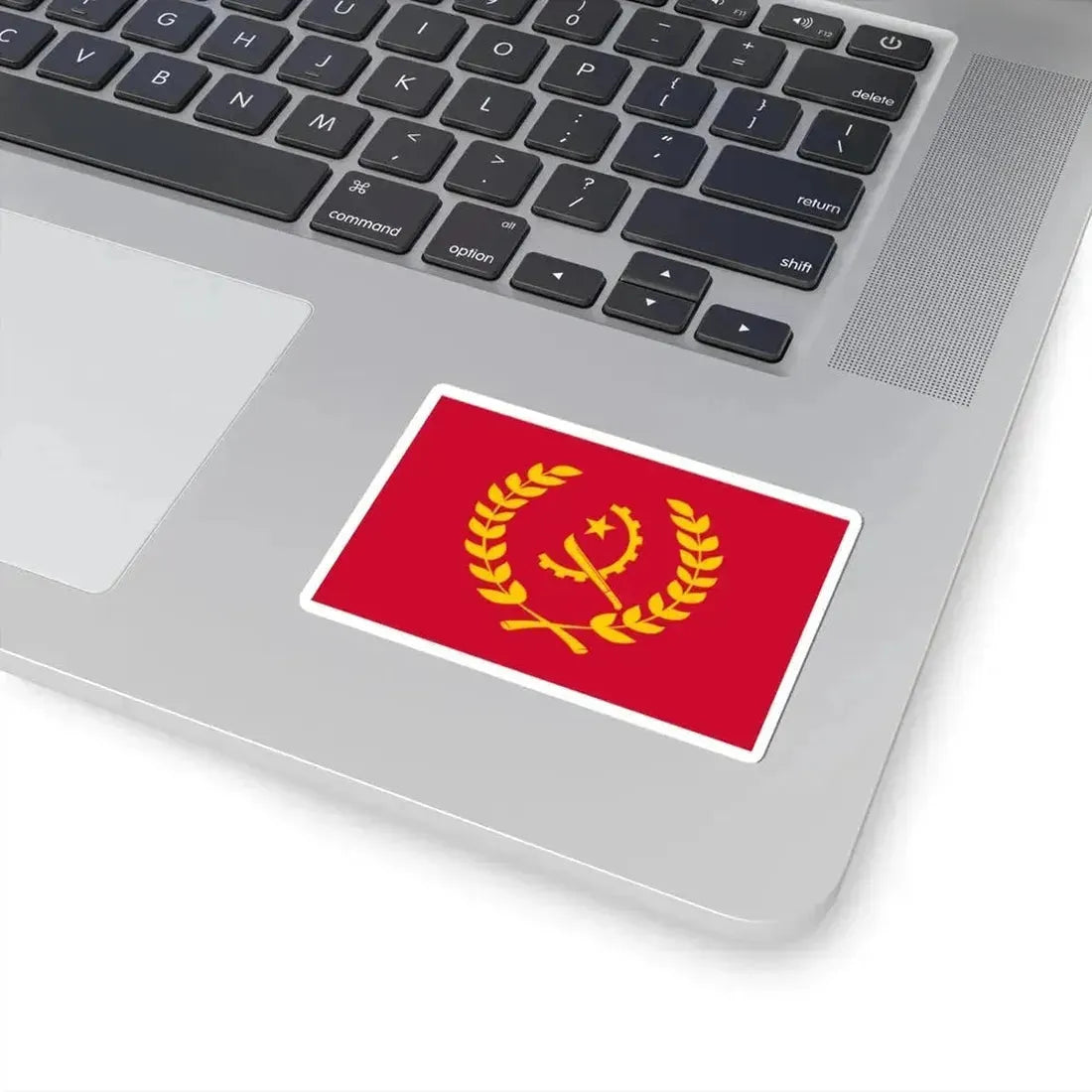 Flag of the President of Angola (Angola) STICKER Vinyl Kiss-Cut Decal - The Sticker Space
