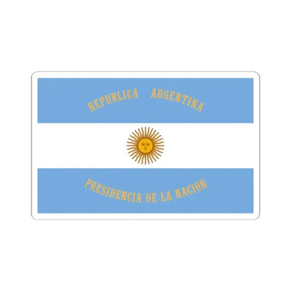 Flag of the President of Argentina (Argentina) STICKER Vinyl Kiss-Cut Decal 2 Inch White - The Sticker Space