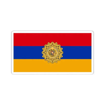 Flag of the President of Armenia (Armenia) STICKER Vinyl Kiss-Cut Decal 2 Inch White - The Sticker Space