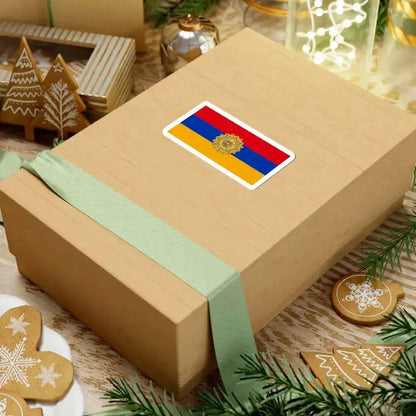 Flag of the President of Armenia (Armenia) STICKER Vinyl Kiss-Cut Decal - The Sticker Space