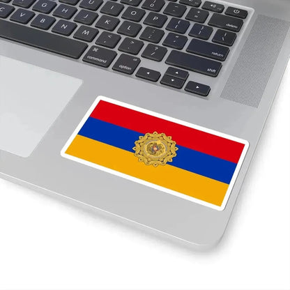 Flag of the President of Armenia (Armenia) STICKER Vinyl Kiss-Cut Decal - The Sticker Space