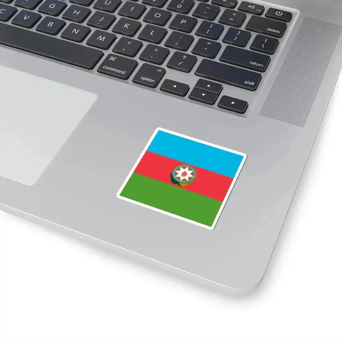 Flag of the President of Azerbaijan (Azerbaijan) STICKER Vinyl Kiss-Cut Decal - The Sticker Space
