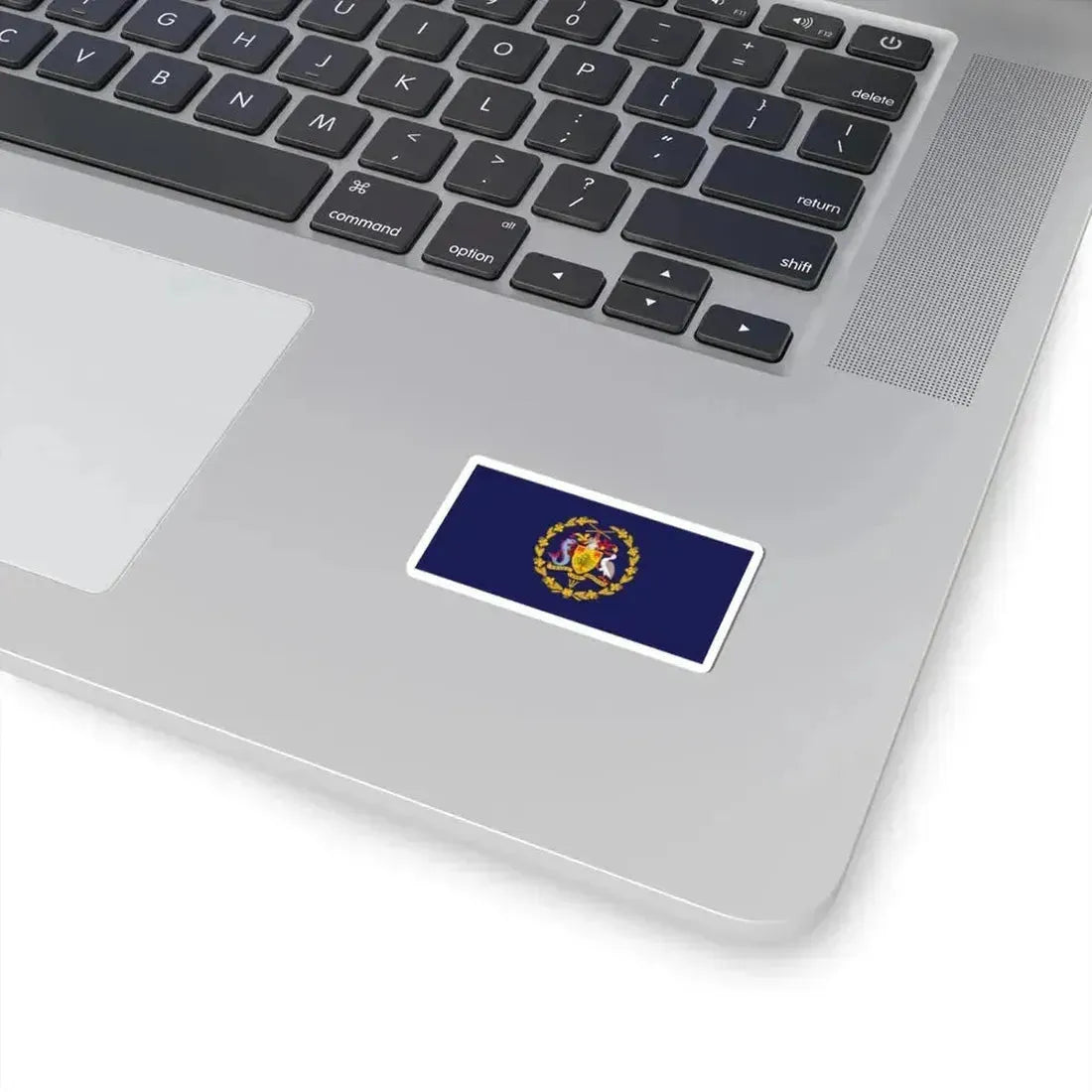 Flag of the President of Barbados (Barbados) STICKER Vinyl Kiss-Cut Decal - The Sticker Space