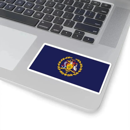 Flag of the President of Barbados (Barbados) STICKER Vinyl Kiss-Cut Decal - The Sticker Space