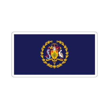 Flag of the President of Barbados STICKER Vinyl Die-Cut Decal-2 Inch-The Sticker Space