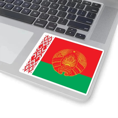 Flag of the President of Belarus 1997-2012 (Belarus) STICKER Vinyl Kiss-Cut Decal - The Sticker Space