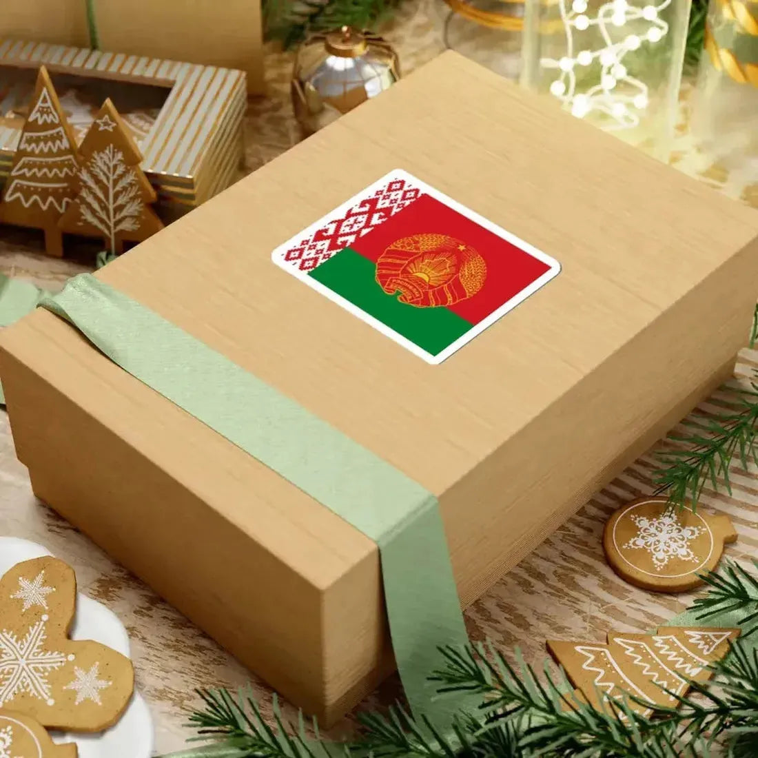 Flag of the President of Belarus (Belarus) STICKER Vinyl Kiss-Cut Decal - The Sticker Space