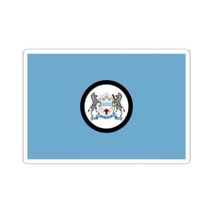 Flag of the President of Botswana (Botswana) STICKER Vinyl Kiss-Cut Decal 2 Inch White - The Sticker Space