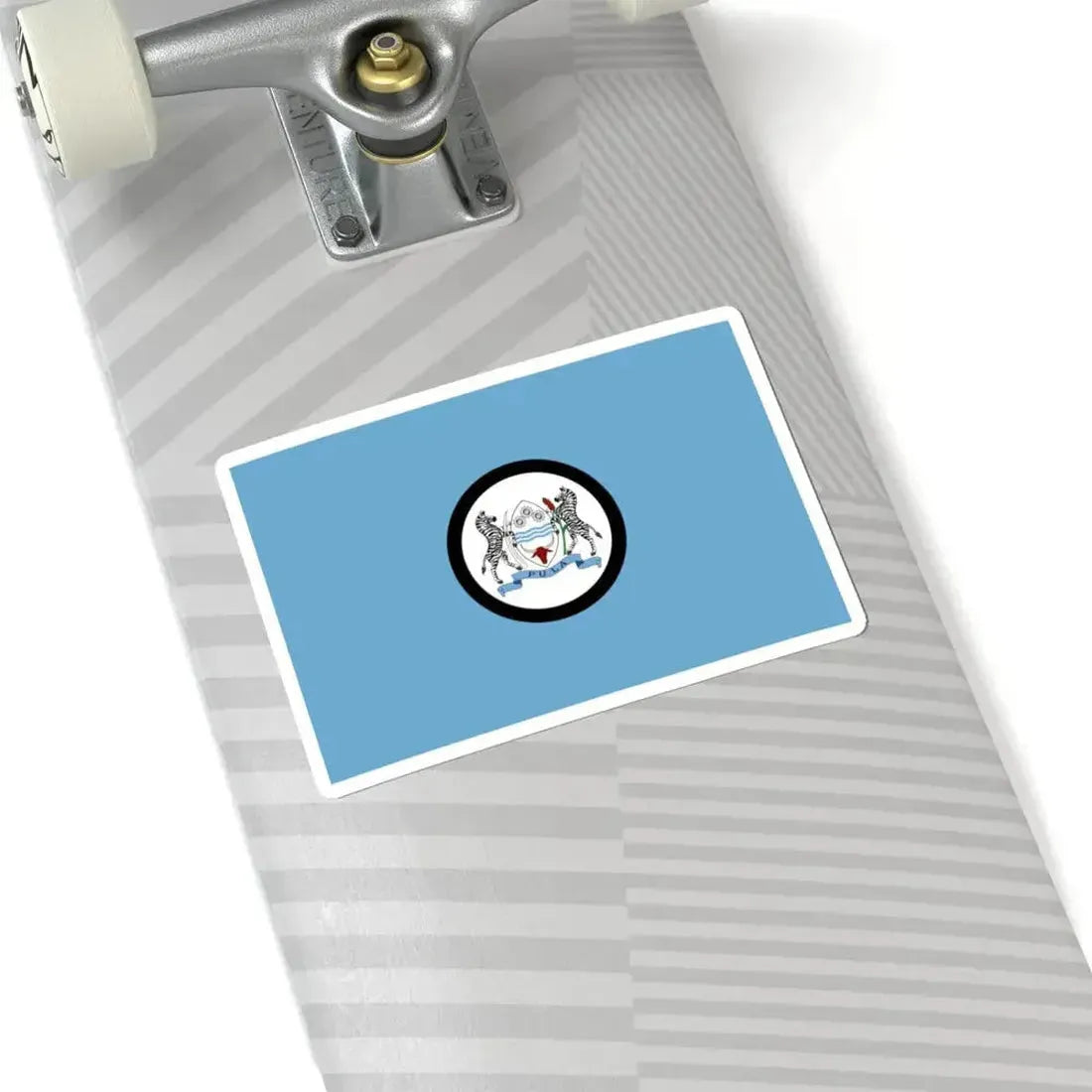 Flag of the President of Botswana (Botswana) STICKER Vinyl Kiss-Cut Decal - The Sticker Space