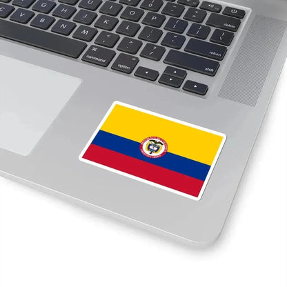 Flag of the President of Colombia (Colombia) STICKER Vinyl Kiss-Cut Decal - The Sticker Space