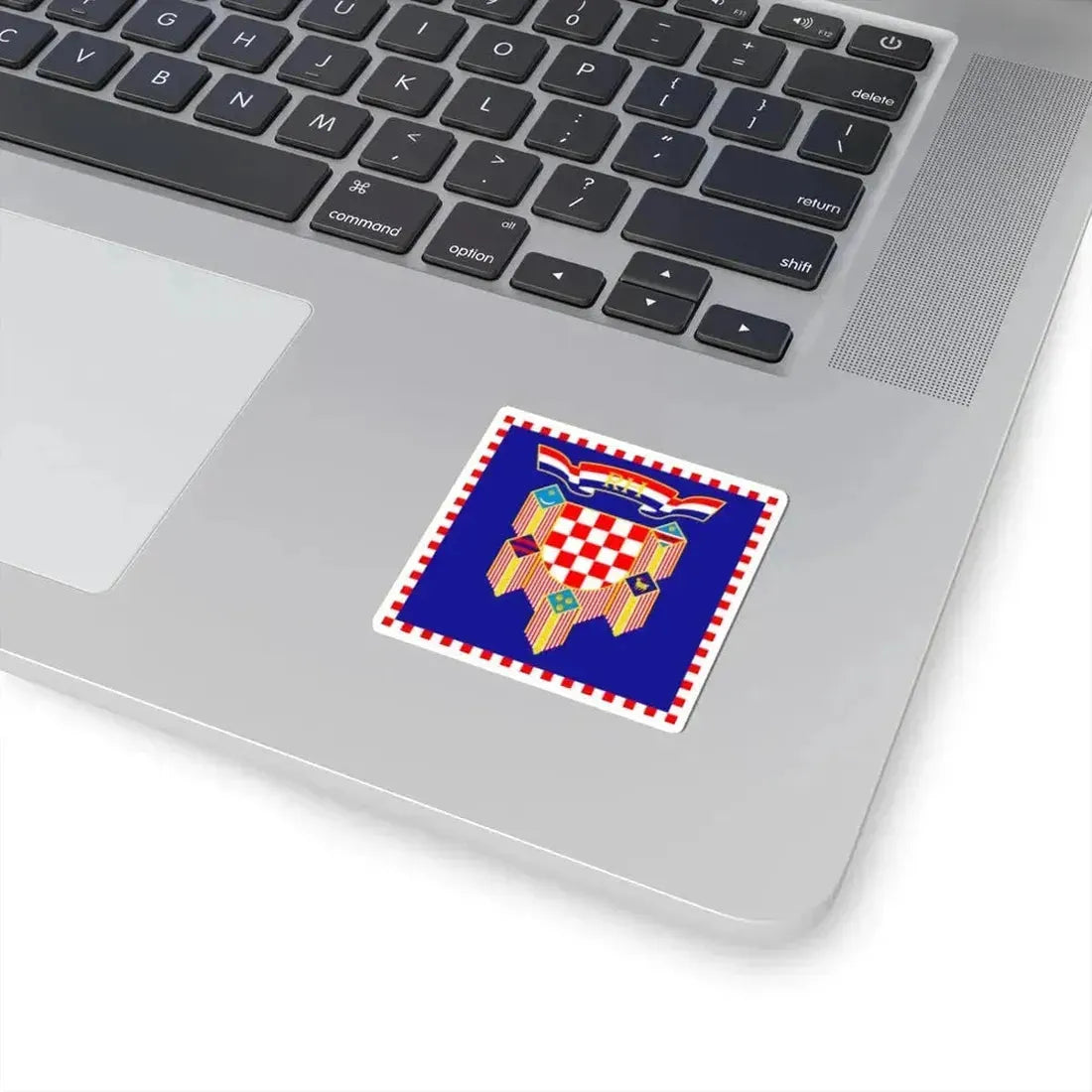 Flag of the President of Croatia (Croatia) STICKER Vinyl Kiss-Cut Decal - The Sticker Space