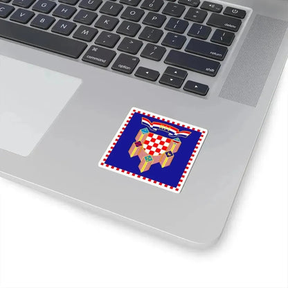 Flag of the President of Croatia (Croatia) STICKER Vinyl Kiss-Cut Decal - The Sticker Space