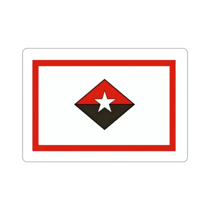 Flag of the President of Cuba (Commander-in-Chief) STICKER Vinyl Die-Cut Decal 2 Inch - The Sticker Space