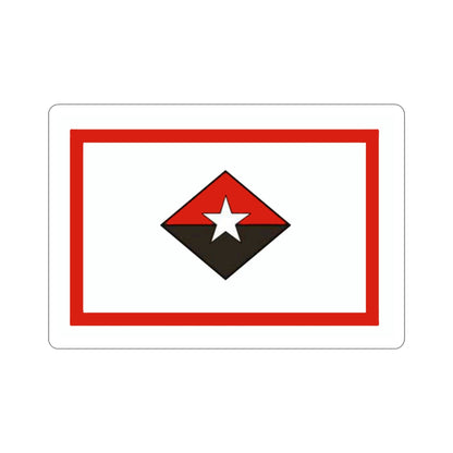 Flag of the President of Cuba (Commander-in-Chief) STICKER Vinyl Die-Cut Decal-5 Inch-The Sticker Space