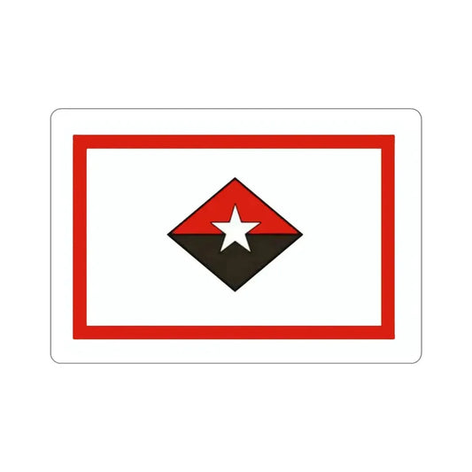 Flag of the President of Cuba (Commander-in-Chief) STICKER Vinyl Die-Cut Decal 6 Inch - The Sticker Space