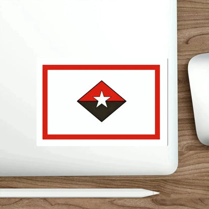 Flag of the President of Cuba (Commander-in-Chief) STICKER Vinyl Die-Cut Decal - The Sticker Space