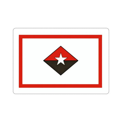 Flag of the President of Cuba (Commander-in-Chief) STICKER Vinyl Die-Cut Decal - The Sticker Space