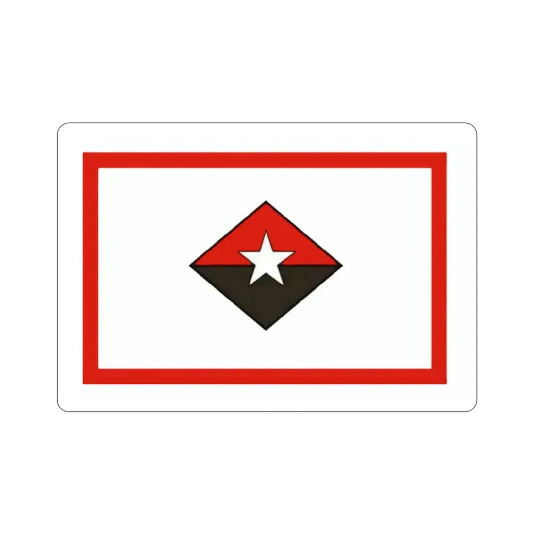 Flag of the President of Cuba (Commander-in-Chief) STICKER Vinyl Die-Cut Decal - The Sticker Space