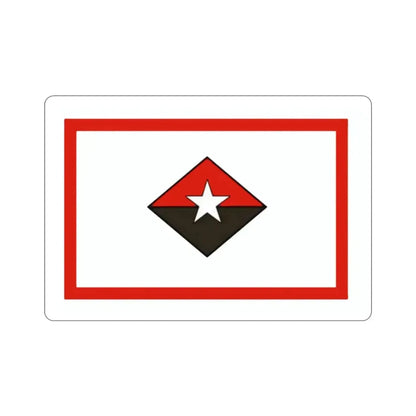 Flag of the President of Cuba (Commander-in-Chief) STICKER Vinyl Die-Cut Decal - The Sticker Space