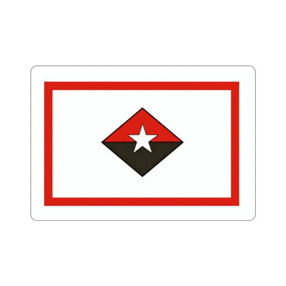 Flag of the President of Cuba (Commander-in-Chief) STICKER Vinyl Die-Cut Decal - The Sticker Space