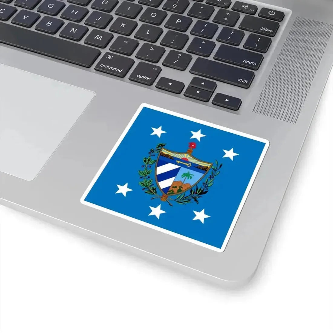 Flag of the President of Cuba (Cuba) STICKER Vinyl Kiss-Cut Decal - The Sticker Space