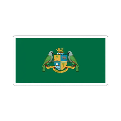 Flag of the President of Dominica (Dominica) STICKER Vinyl Kiss-Cut Decal 2 Inch White - The Sticker Space