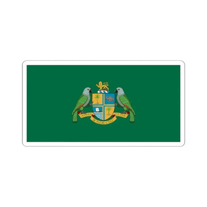 Flag of the President of Dominica (Dominica) STICKER Vinyl Kiss-Cut Decal 4 Inch White - The Sticker Space