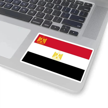 Flag of the President of Egypt Coat of arms variant (Egypt) STICKER Vinyl Kiss-Cut Decal - The Sticker Space