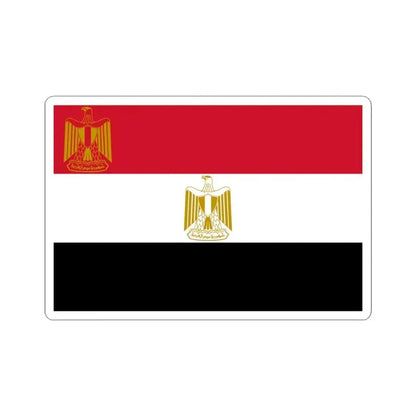 Flag of the President of Egypt (Egypt) STICKER Vinyl Kiss-Cut Decal 3 Inch White - The Sticker Space