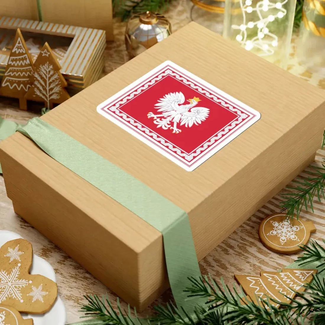 Flag of the President of Poland (Poland) STICKER Vinyl Kiss-Cut Decal - The Sticker Space