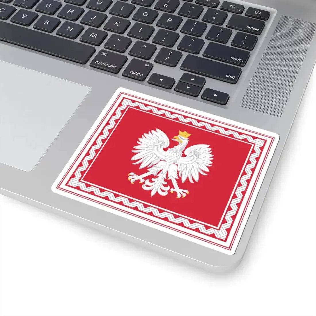 Flag of the President of Poland (Poland) STICKER Vinyl Kiss-Cut Decal - The Sticker Space