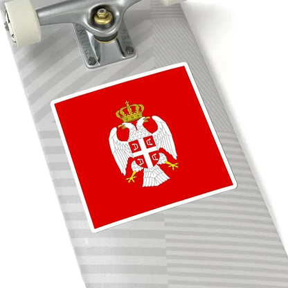 Flag of the President of Republika Srpska 1995-2007 (Bosnia and Herzegovina) STICKER Vinyl Kiss-Cut Decal - The Sticker Space