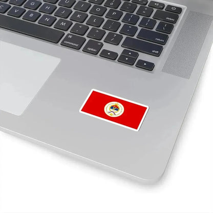 Flag of the President of Republika Srpska (Bosnia and Herzegovina) STICKER Vinyl Kiss-Cut Decal - The Sticker Space